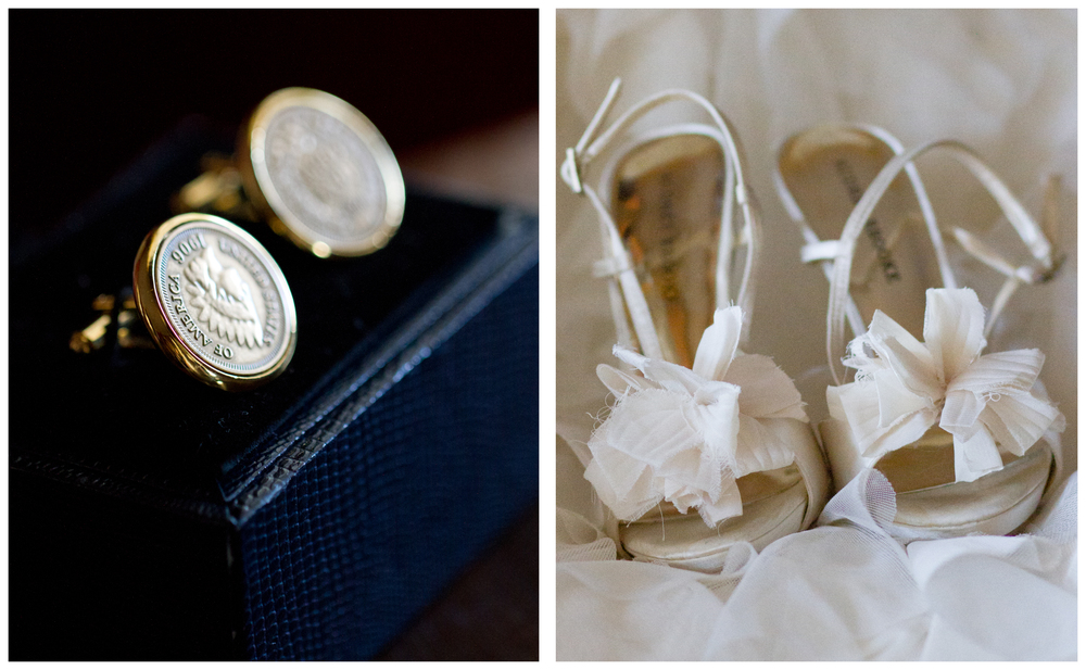 Cuff Links and Shoes Photo