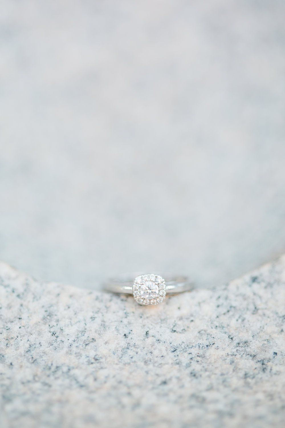 Wedding Ring on Stone