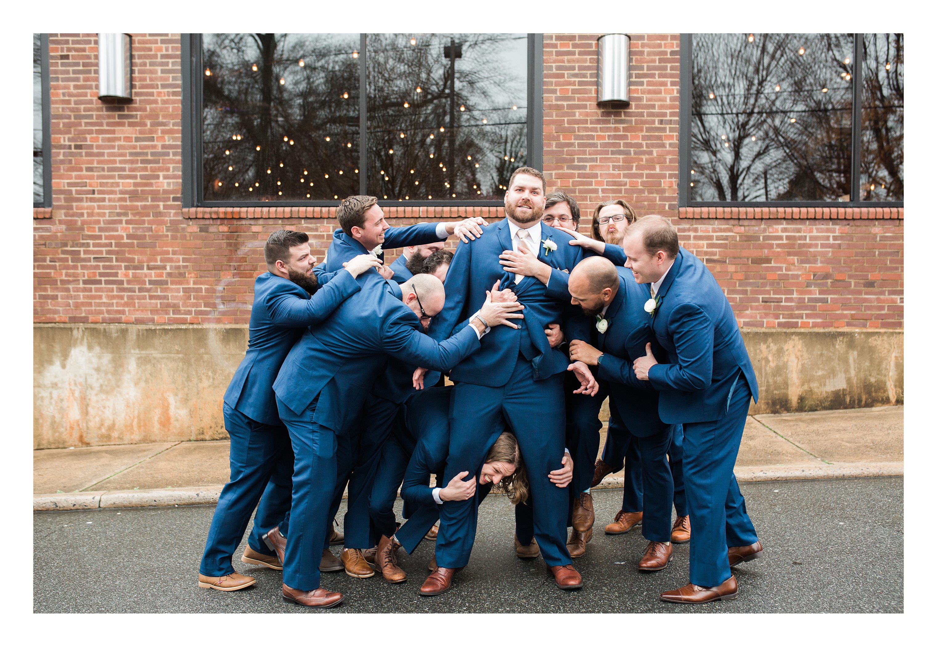 Tackle the Groom