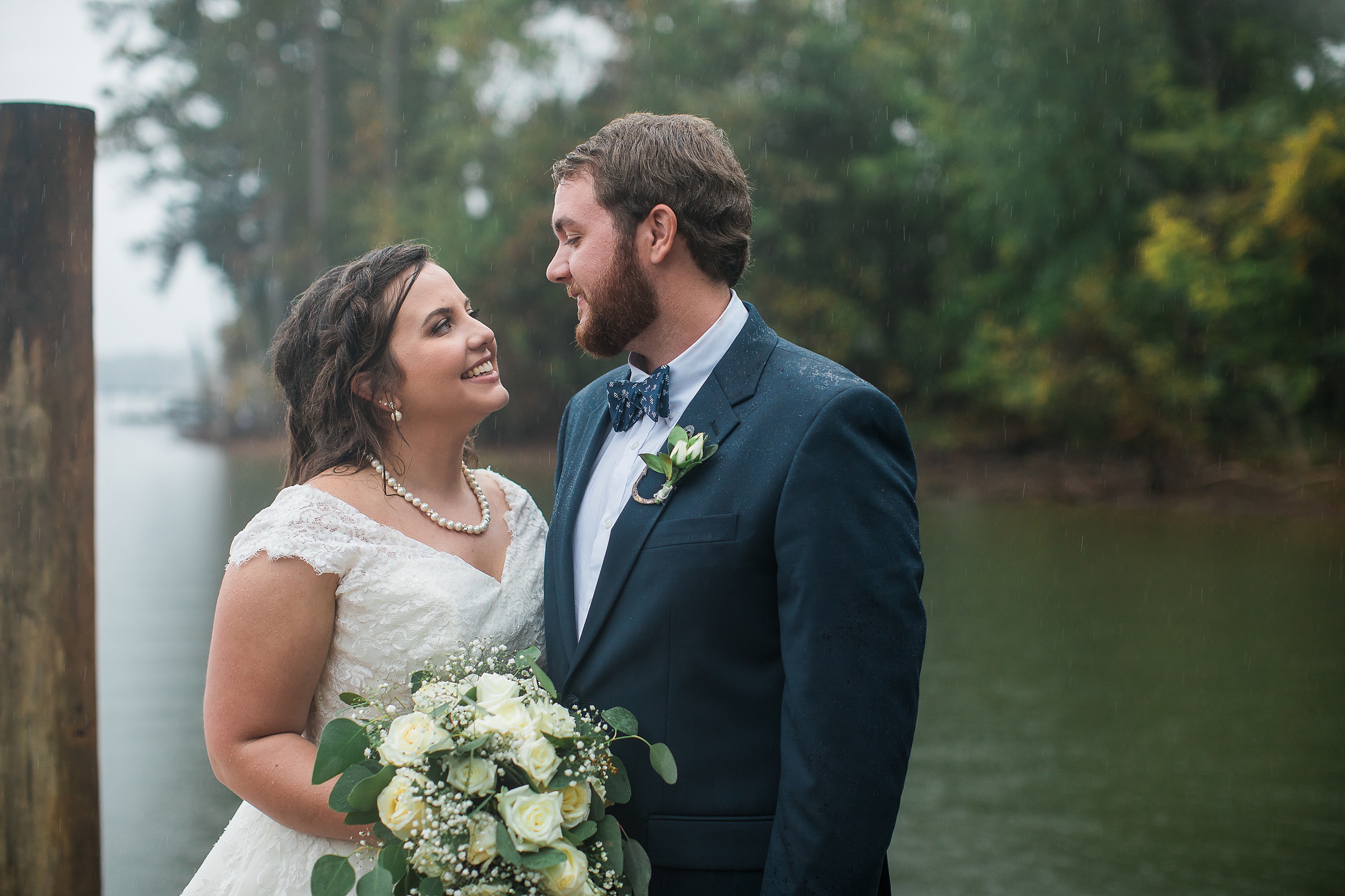 rainy-wedding 37. Brandon + Kaylee // Lake Front Wedding