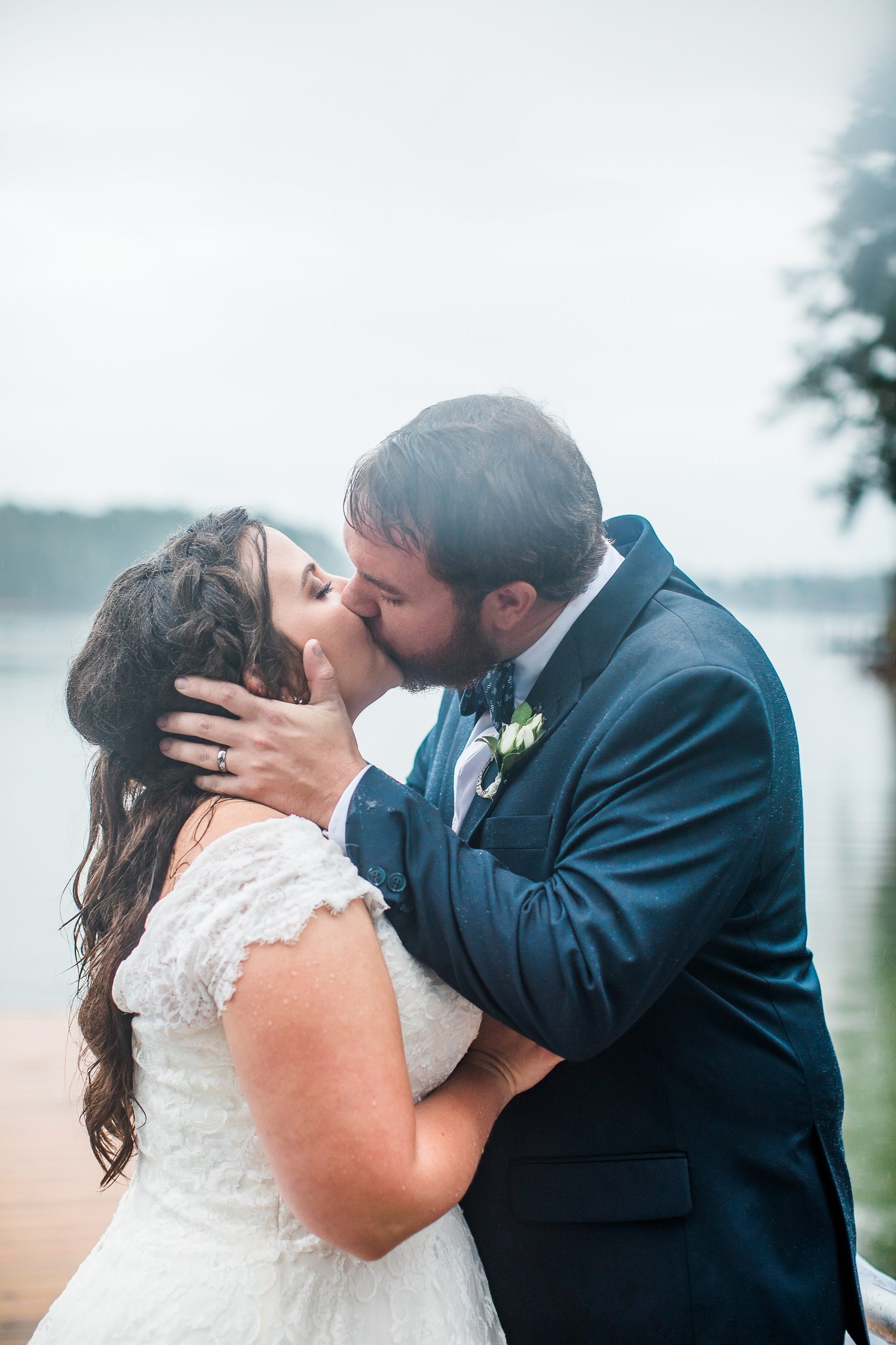 14. Brandon and Kaylee // Backyard Lake Wedding