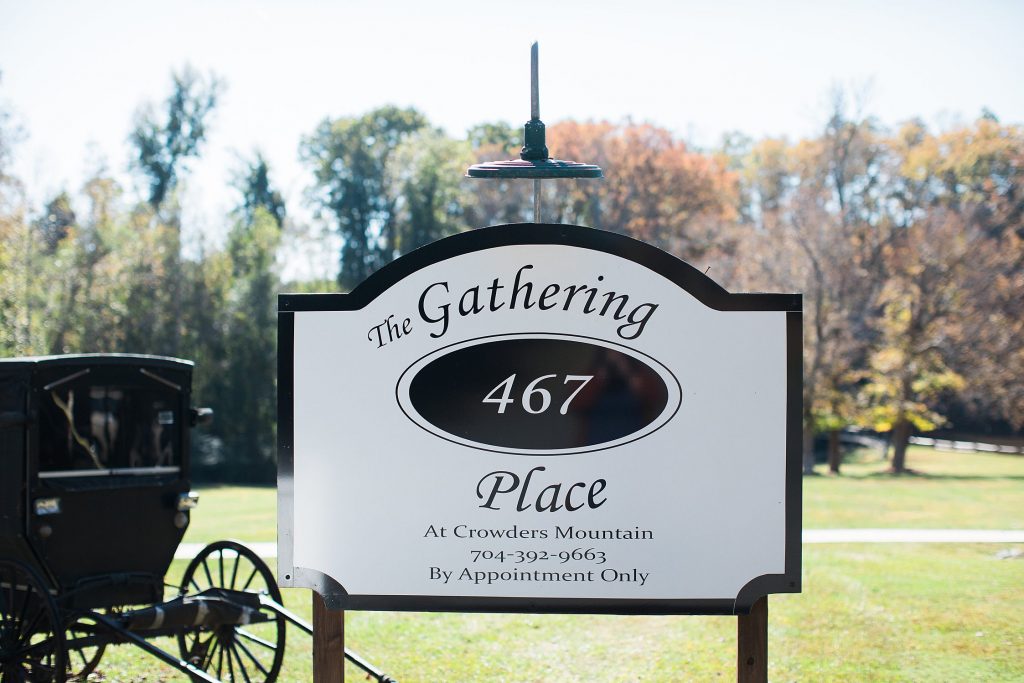 The Gathering Place Entrance Sign